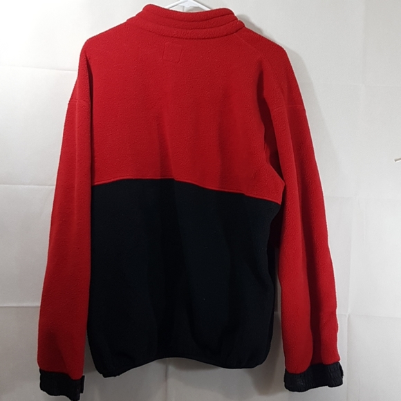 LARGE MENS GAP GP TECH JACKET RED/BLACK 226 - Picture 5 of 7